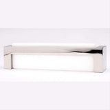 Sietto P-1801-PN Skyline White Pull Polished Nickel