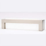 Sietto P-1801-SN Skyline White Pull Satin Nickel