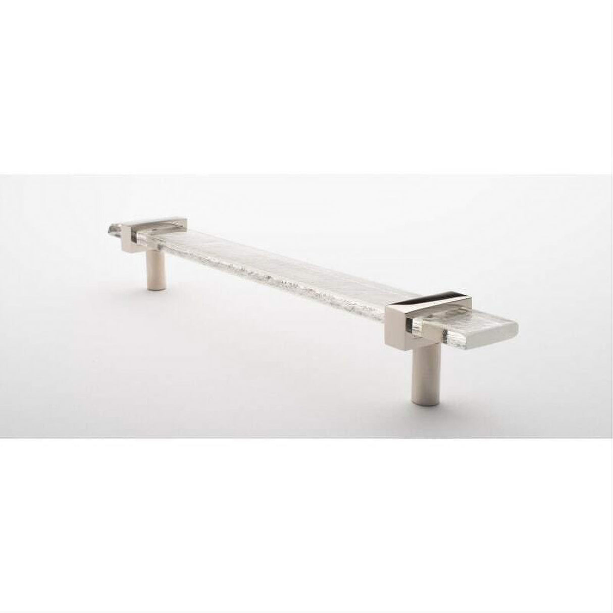 Sietto P-1900-9-PN 9" Adjustable Clear Pull Polished Nickel