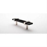 Sietto P-1903-5.5-PN 5.5" Adjustable Black Pull Polished Nickel