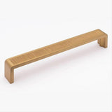 Sietto P-2001-8-SB Brushed 8" Pull Satin Brass