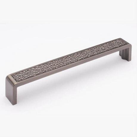 Sietto P-2002-8-G Hammered 8" Pull Gunmetal