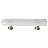 Sietto P-204-SN Glacier Blue-Grey Pull Satin Nickel