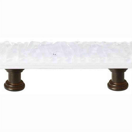 Sietto P-212-ORB Glacier White Pull Oil Rubbed Bronze
