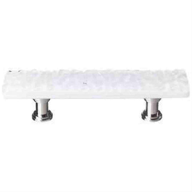 Sietto P-212-PC Glacier White Pull Polished Chrome