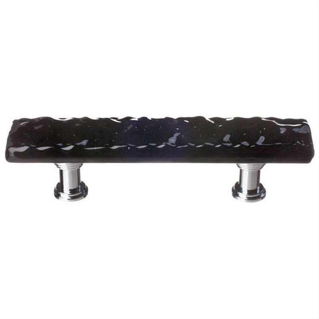 Sietto P-213-PC Glacier Black Pull Polished Chrome