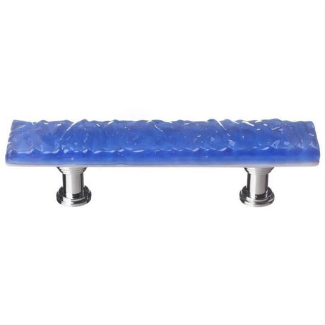 Sietto P-219-PC Glacier Sky Blue Pull Polished Chrome