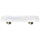 Sietto P-400-SN Cirrus White Pull Satin Nickel