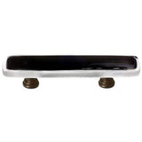 Sietto P-700-ORB Reflective Black Pull Oil Rubbed Bronze