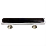 Sietto P-700-SN Reflective Black Pull Satin Nickel