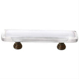 Sietto P-701-ORB Reflective White Pull Oil Rubbed Bronze