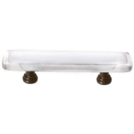 Sietto P-701-ORB Reflective White Pull Oil Rubbed Bronze