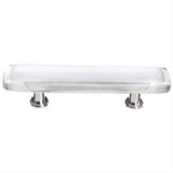 Sietto P-701-PC Reflective White Pull Polished Chrome