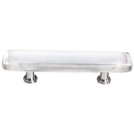 Sietto P-701-PC Reflective White Pull Polished Chrome