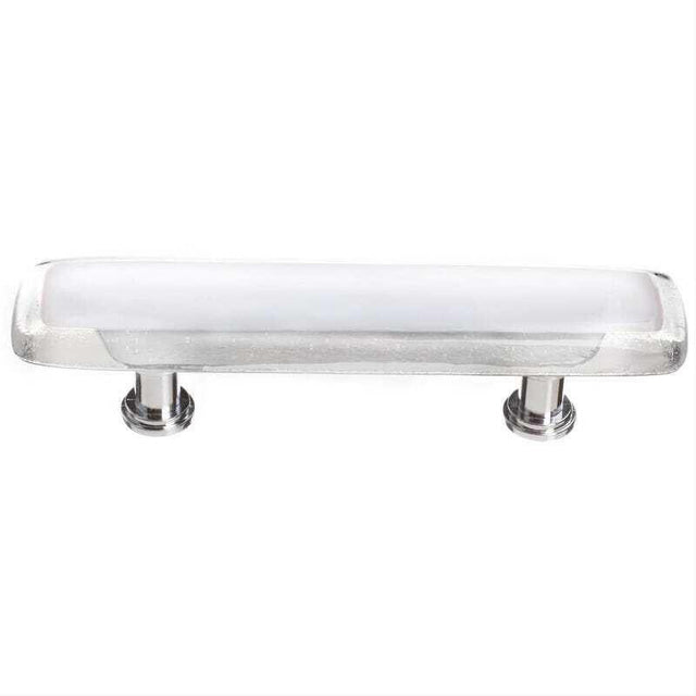 Sietto P-701-PC Reflective White Pull Polished Chrome