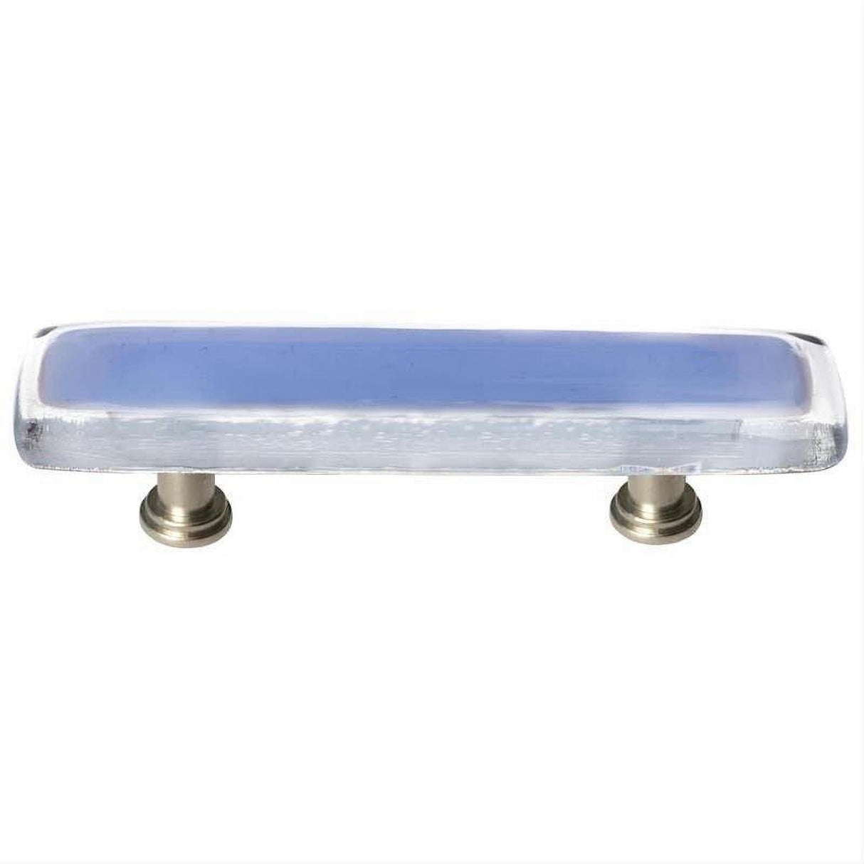 Sietto P-704-SN Reflective Sky Blue Pull Satin Nickel