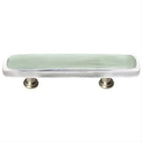 Sietto P-712-SN Reflective Spruce Green Pull Satin Nickel