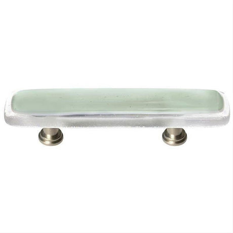 Sietto P-712-SN Reflective Spruce Green Pull Satin Nickel
