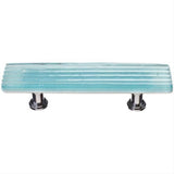 Sietto P-801-PC Reed Light Aqua Pull Polished Chrome
