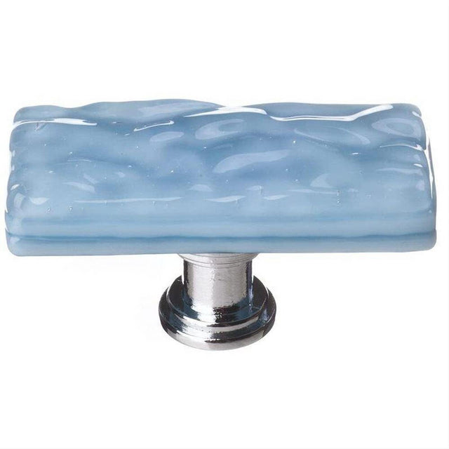 Sietto SLK-215-PC Skinny Glacier Powder Blue Knob Polished Chrome