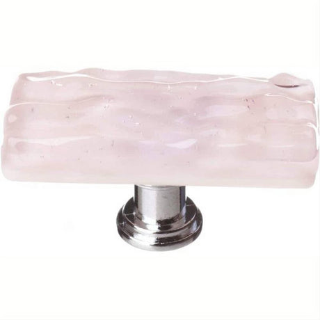 Sietto SLK-228-PC Skinny Glacier Rose Long Knob Polished Chrome