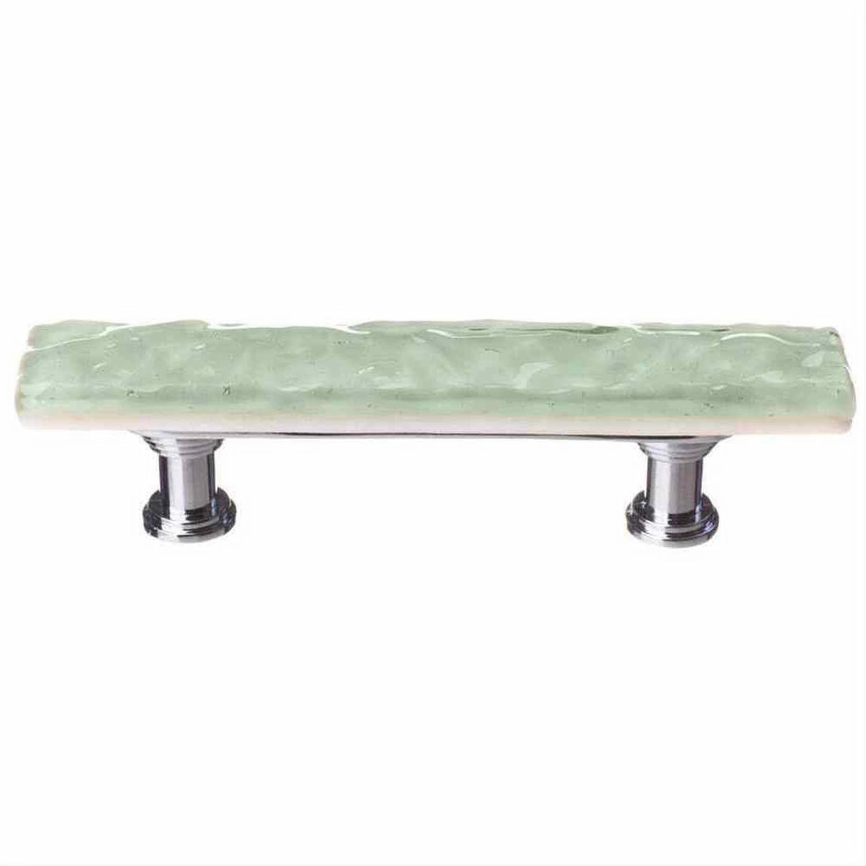 Sietto SP-201-PC Skinny Glacier Spruce Green Pull Polished Chrome