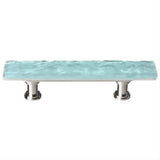 Sietto SP-208-PC Skinny Glacier Light Aqua Pull Polished Chrome