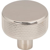 Top Knobs TK3230PN Burnham 1 1/4" Length Round Knob Polished Nickel