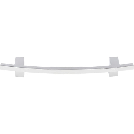 Top Knobs TK83PC Slanted 5" Center to Center Bar Pull Polished Chrome