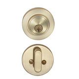 Better Home Products SK10604SB satin brass singel cylinder deadbolt