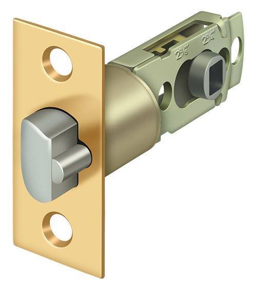 Deltana SLE23875CR003 SLE23875 2-1/4" x 1" Entry Door Latch Lifetime Polished Brass