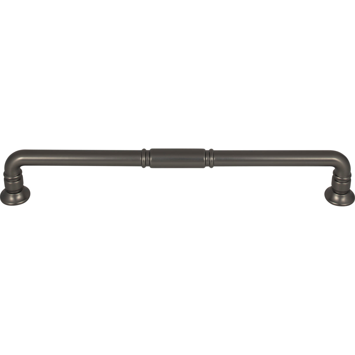 Top Knobs TK1008AG Kent 12" Center to Center Appliance Pull Ash Gray