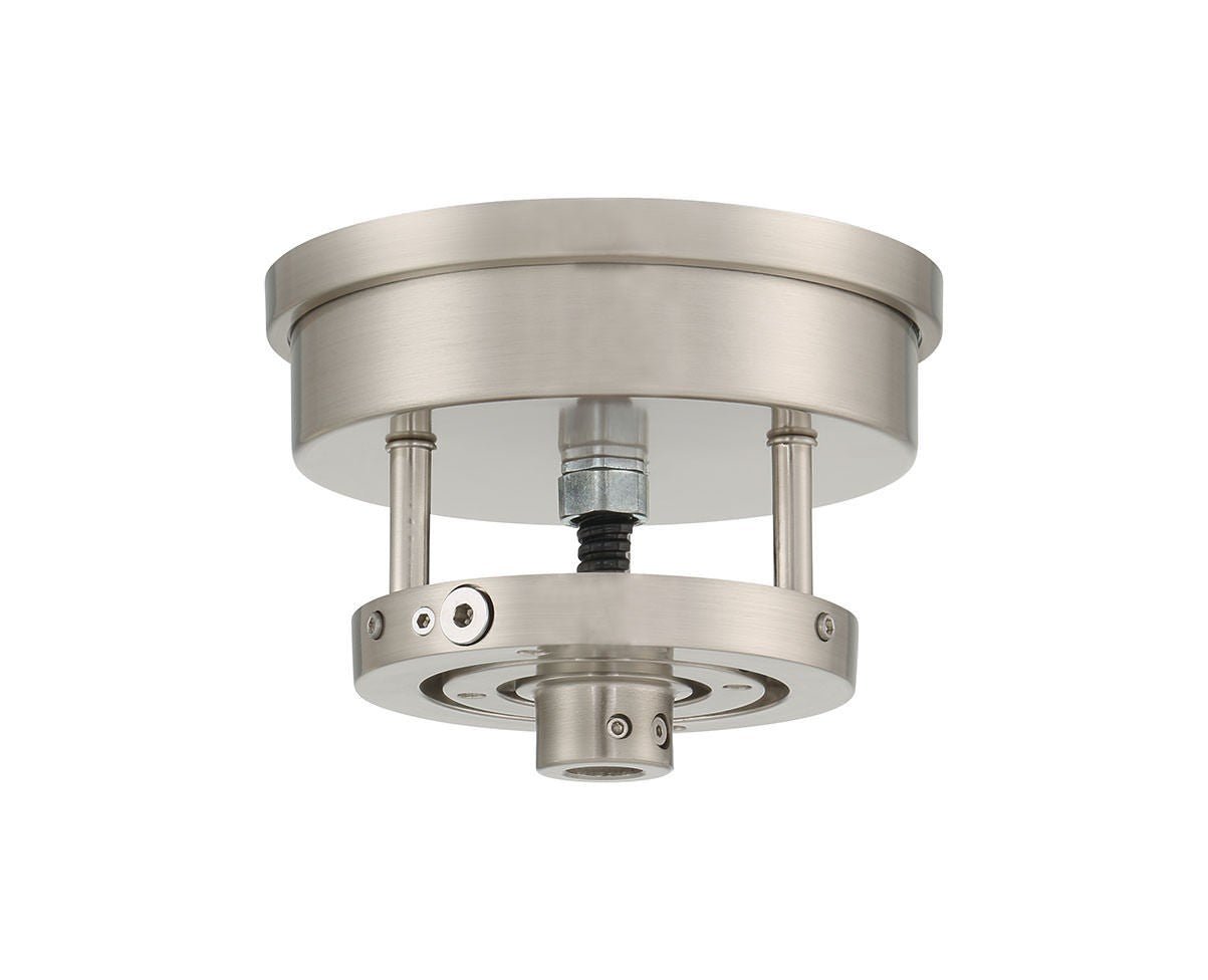 Craftmade SMA180-BNK brushed polished nickel slope mount adapter