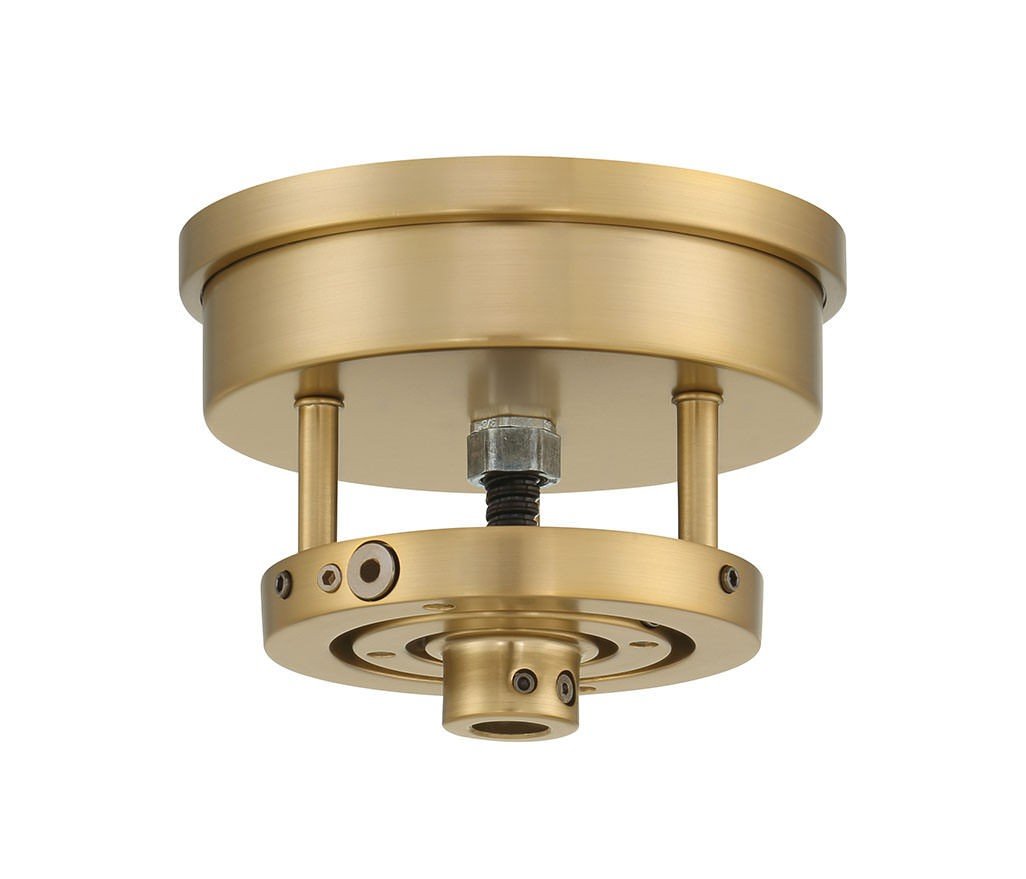 Craftmade SMA180-SB satin brass slope mount adapter