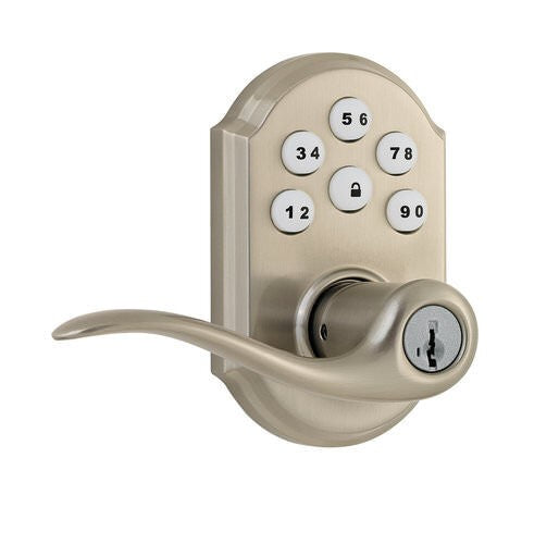 Kwikset 911TNL-11PS venetian bronze keyless entry door lever