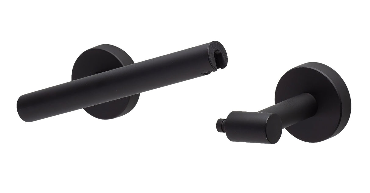 Sure-Loc SO-PH2PV FBL flat black toilet paper holder