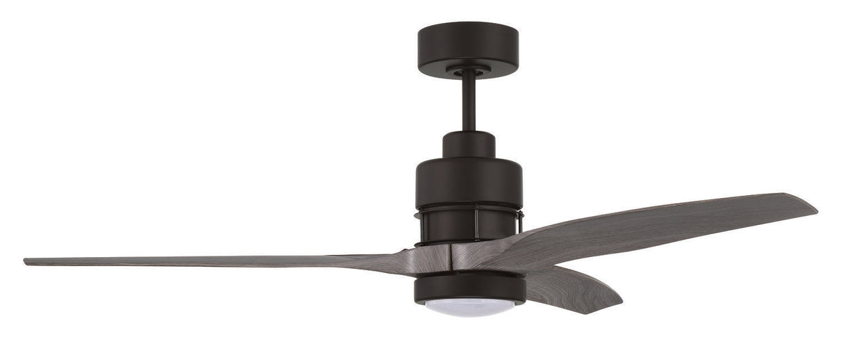 Craftmade SONWF52FB3-GWP 52" Sonnet WiFi Ceiling Fan in Flat Black