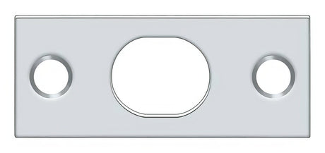 Deltana SP12EFB26 chrome strike plate