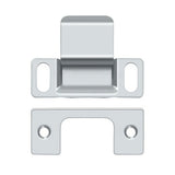 Deltana SP2751U26 chrome dust cup strike plate