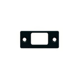 Deltana SP2753U19 paint black deadbolt strike plate