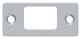 Deltana SP2753U26D brushed chrome deadbolt strike plate