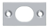 Deltana SP6FBU26D brushed chrome strike plate