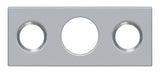 Deltana SP7FBR26D brushed chrome strike plate