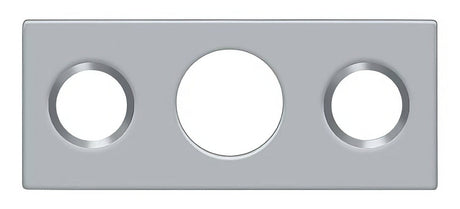 Deltana SP7FBR26D brushed chrome strike plate