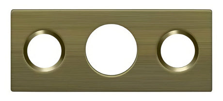 Deltana SP7FBR5 antique brass strike plate