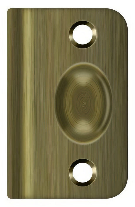 Deltana SPB349U5 antique brass ball catch