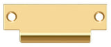 Deltana SPBDB478CR003 lifetime polished brass t strike plate