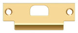 Deltana SPDB478CR003 lifetime polished brass t strike plate