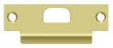 Deltana SPDB478U3 polished brass t strike plate