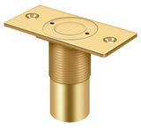 Deltana SPDP278CR003 lifetime polished brass dust proof strike